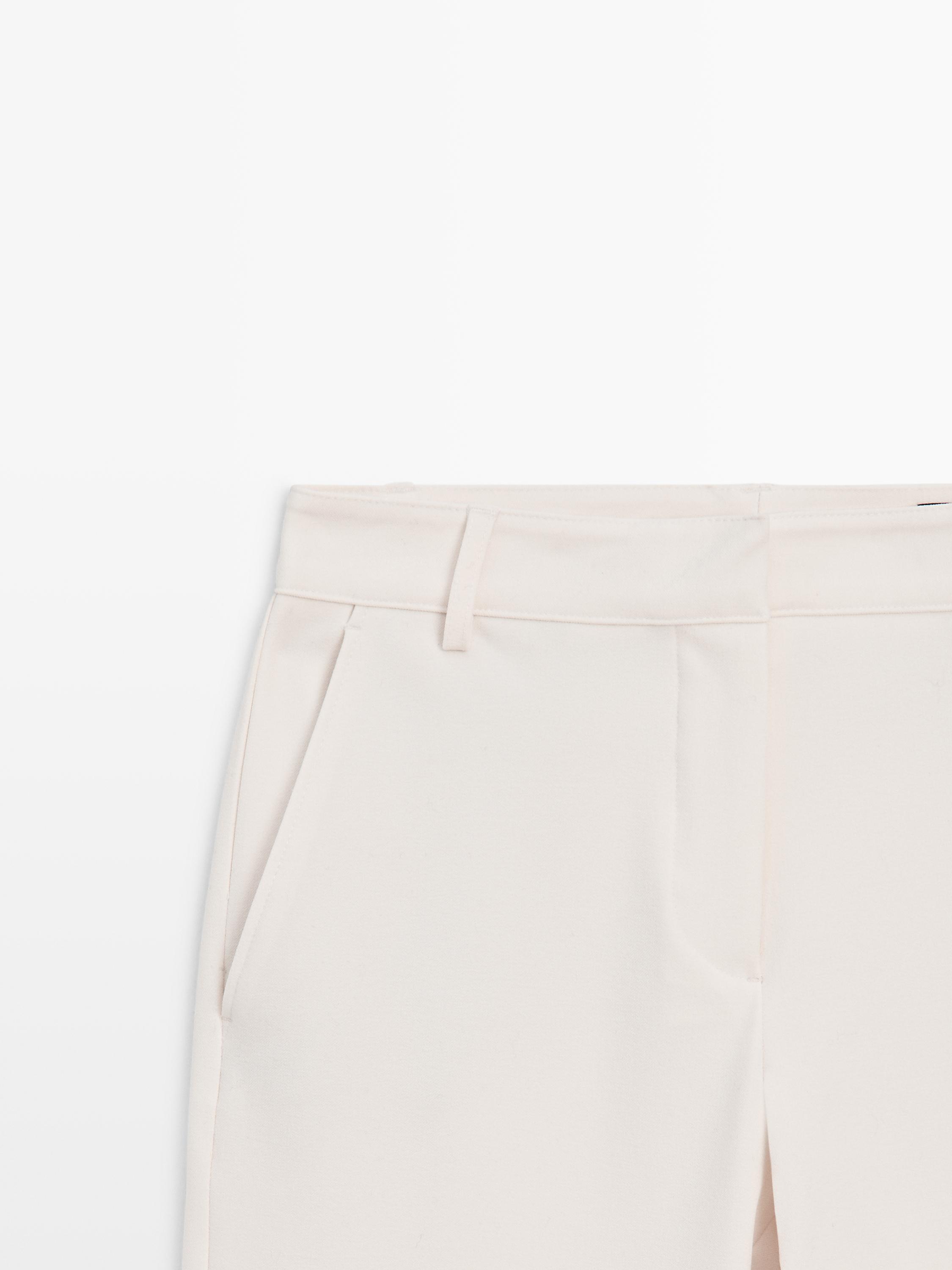 Straight-leg technical trousers